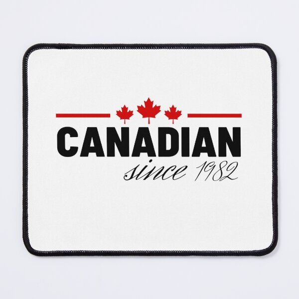 Item preview, Canada Day Celebrating That I'm A Canadian Since 1982 With Red Maple Leaf designed and sold by Sonatablue.