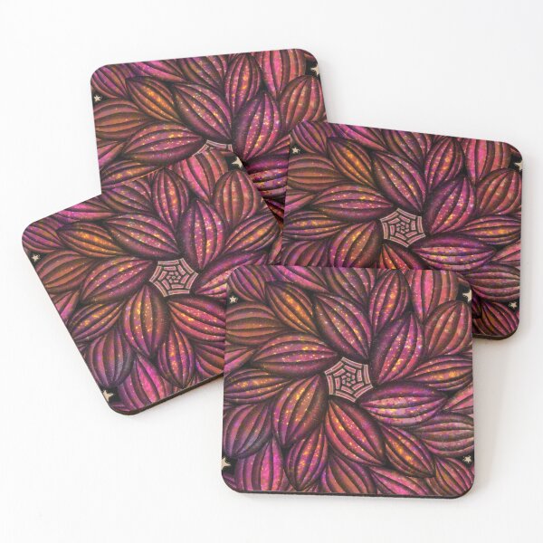 Item preview, Purple Gold and Fuchsia Petals and Seed Pods Collection 061422 by Kristi Duggins designed and sold by Kristi Duggins.