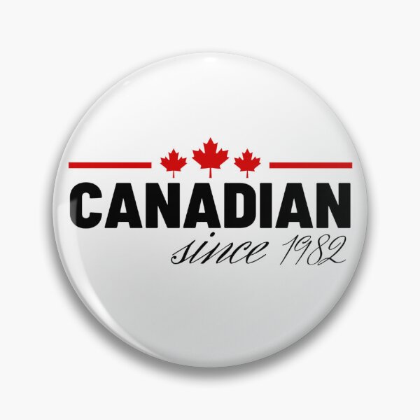 Item preview, Canada Day Celebrating That I'm A Canadian Since 1982 With Red Maple Leaf  designed and sold by Sonatablue.