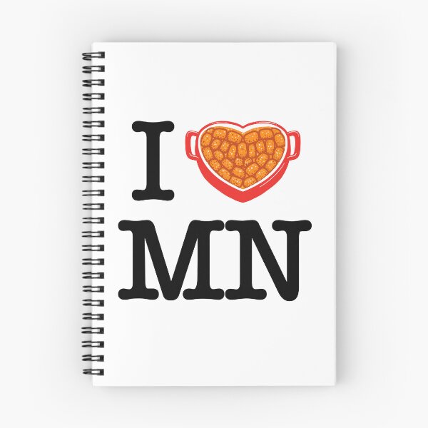 Item preview, I Love Minnesota - I heart MN with HotDish designed and sold by abowersock.