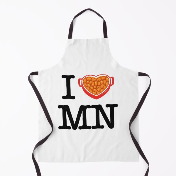 Item preview, I Love Minnesota - I heart MN with HotDish designed and sold by abowersock.
