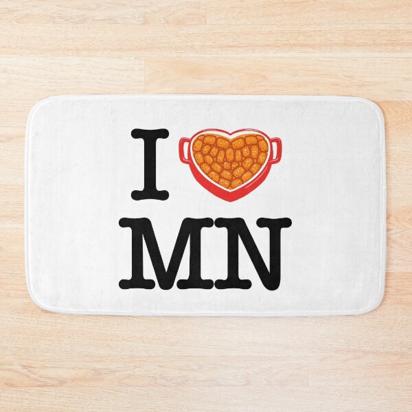 Item preview, I Love Minnesota - I heart MN with HotDish designed and sold by abowersock.