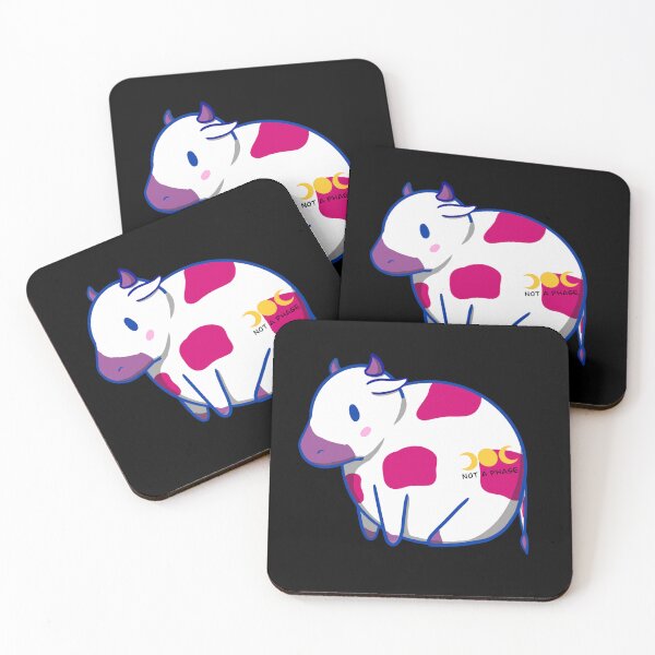 Item preview, Not a Phase Bisexual Pride Cow  designed and sold by KaitLouise.