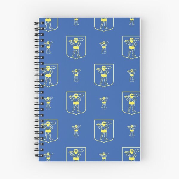Item preview, Lappland Wildman, Blue and Yellow Pattern (Sweden/ Svenska landskap) designed and sold by Landskapsbutiken .com.