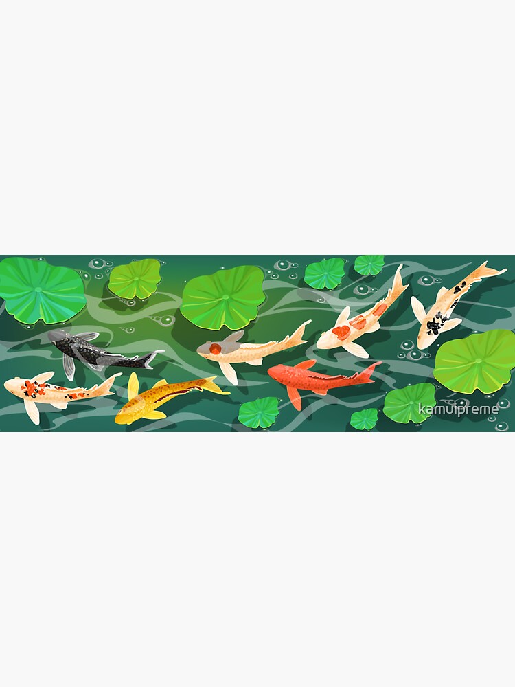 Koi Fish Mouse Pad for Sale by kamuipreme