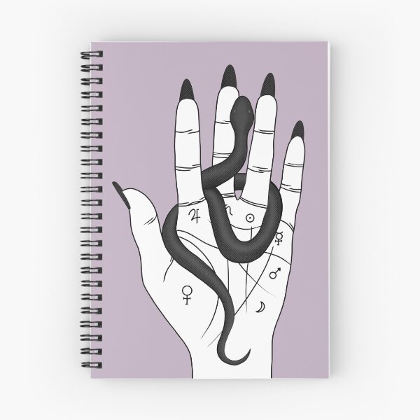 Item preview, Snake Palm Reader light background designed and sold by BryVDesigns.