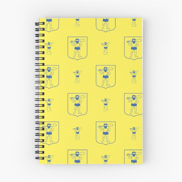 Item preview, Lappland Wildman, Yellow and Blue Pattern (Sweden/ Svenska landskap) designed and sold by Landskapsbutiken .com.