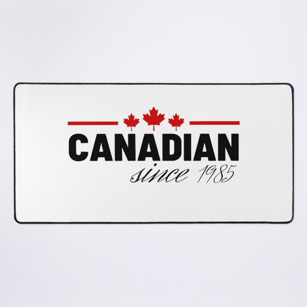 Item preview, Canada Day Celebrating That I'm A Canadian Since 1985 With Red Maple Leaf designed and sold by Sonatablue.
