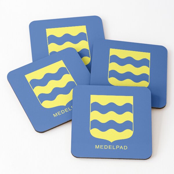 Item preview, Land Between Two Rivers, the Coat of Arms of Medelpad, Sweden, Yellow Print (Svenska Landskap)  designed and sold by Landskapsbutiken .com.