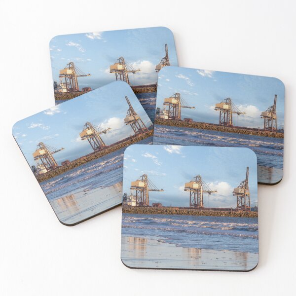 Item preview, Cranes and breakwater designed and sold by Leighton Collins.