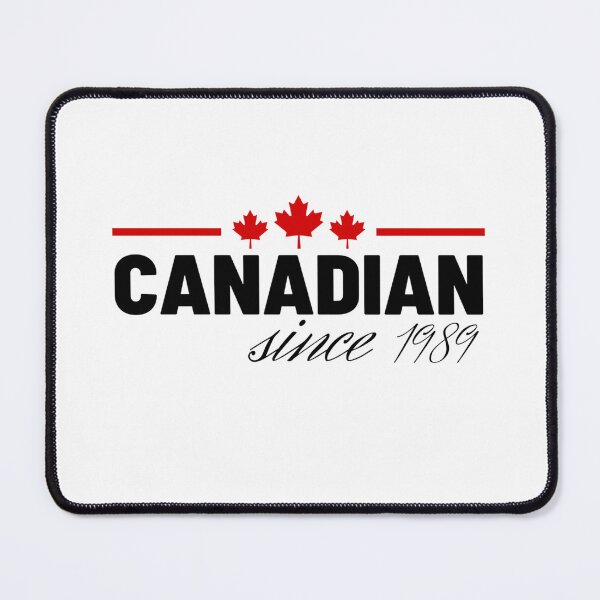 Item preview, Canada Day Celebrating That I'm A Canadian Since 1989 With Red Maple Leaf  designed and sold by Sonatablue.