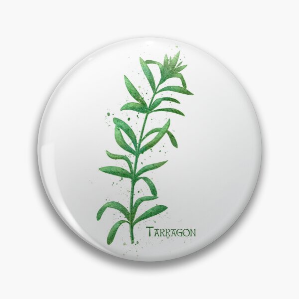 Item preview, Watercolor Culinary Herbs: Tarragon designed and sold by LittleSunShoppe.