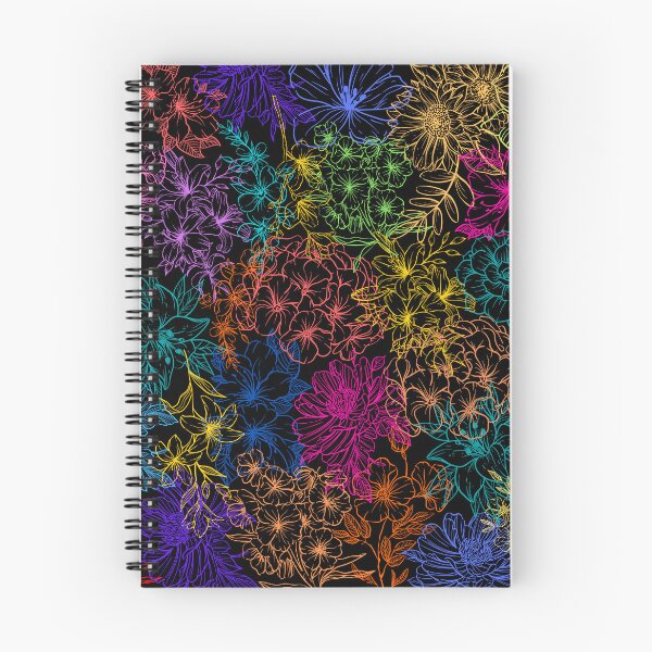 Item preview, Bright Rainbow Flower Print designed and sold by victoriousthing.