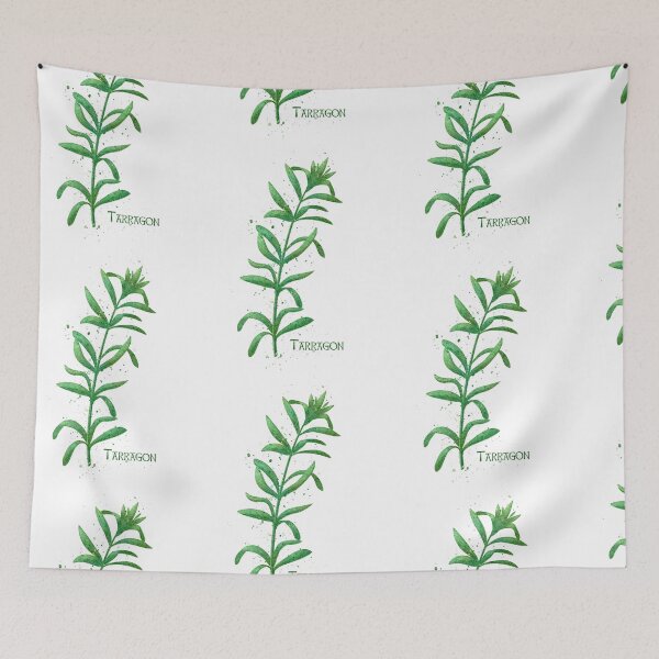 Item preview, Watercolor Culinary Herbs: Tarragon designed and sold by LittleSunShoppe.