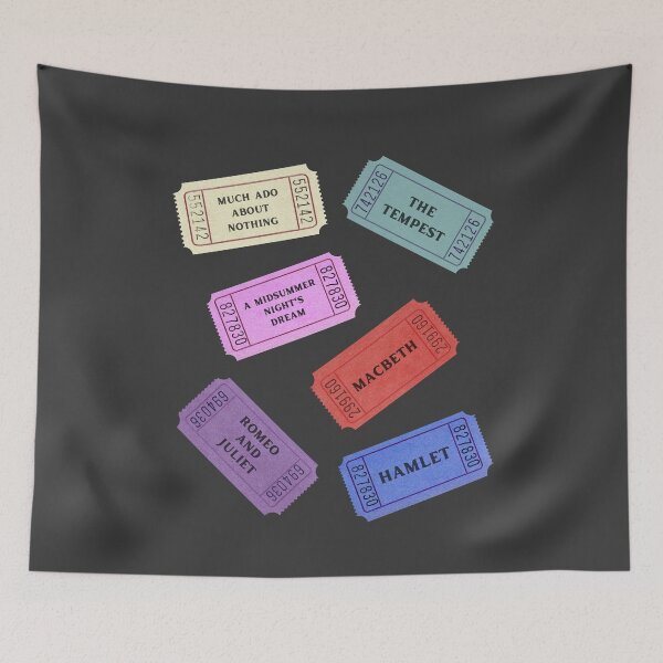 Item preview, William Shakespeare Theatre Tickets Collection Pack designed and sold by violet-hope.