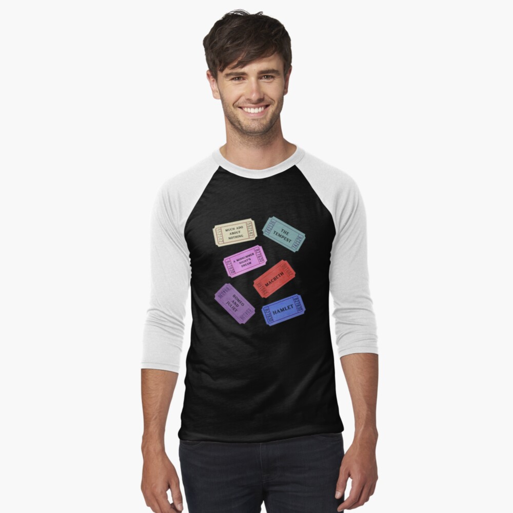 Item preview, Baseball ¾ Sleeve T-Shirt designed and sold by violet-hope.