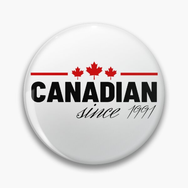 Item preview, Canada Day Celebrating That I'm A Canadian Since 1991 With Red Maple Leaf  designed and sold by Sonatablue.