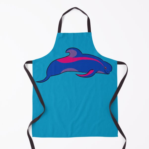 Item preview, bi pride pilot whale designed and sold by PigeonGryphon.