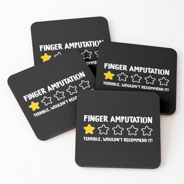 Item preview, Finger Amputation Terrible wouldn't Recommend It! - Funny Finger Amputated designed and sold by T-shirt For You.