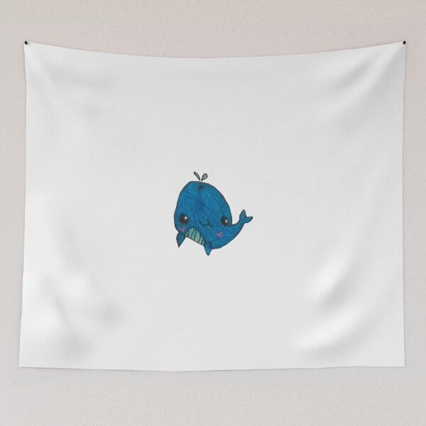 Item preview, Whale - Cute Cartoon Kid Drawing designed and sold by LexiesDoodle.