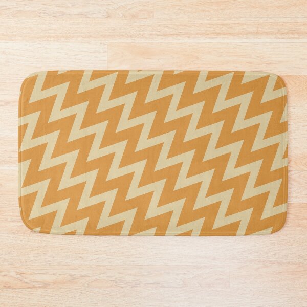 Item preview, Slanted Tangerine Chevron designed and sold by STUDIO MORE Los Angeles.