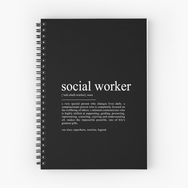 Item preview, Social Worker | Dictionary Definition Gift  designed and sold by grandlovely.