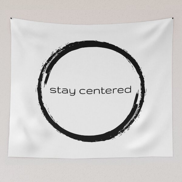 Item preview, Stay Centered designed and sold by Qalam&Pixel.