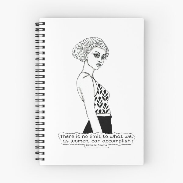 Artikelvorschau, Frauenzeichnungsillustration durch denthe mit Feminismuszitat entworfen und verkauft von dentheART.