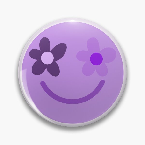 Item preview, Purple Happy Face  designed and sold by gray-cat.
