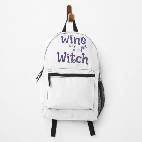Item preview, Witch Way To The Wine| Funny Halloween | Funny Wine Halloween | Halloween Witch designed and sold by Alexa5454.