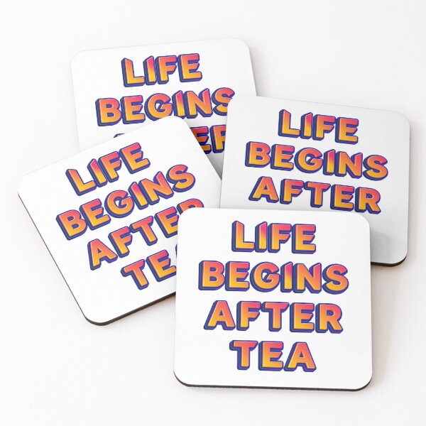 Item preview, Life Begins After Tea designed and sold by JOY STORE 45.