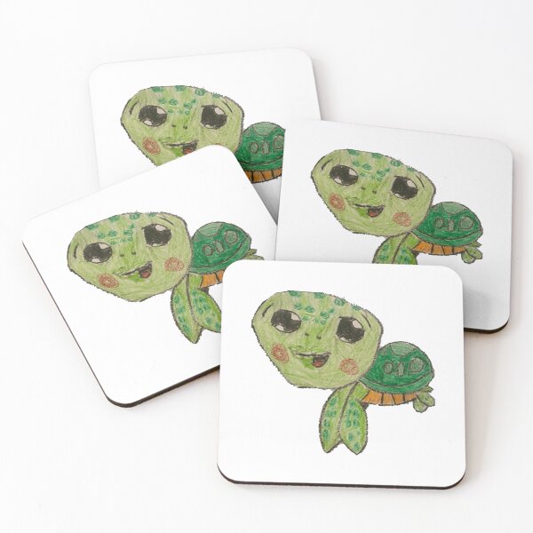 Item preview, Sea Turtle - Cute Cartoon Kid Drawing designed and sold by LexiesDoodle.