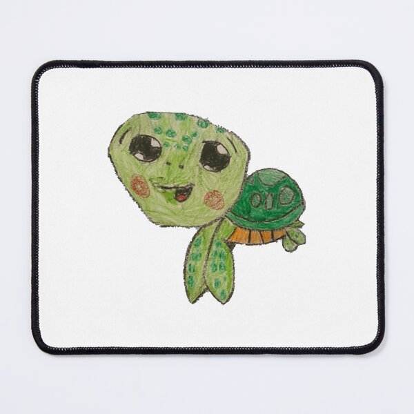 Item preview, Sea Turtle - Cute Cartoon Kid Drawing designed and sold by LexiesDoodle.