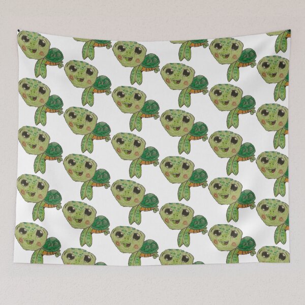 Item preview, Sea Turtle - Cute Cartoon Kid Drawing designed and sold by LexiesDoodle.