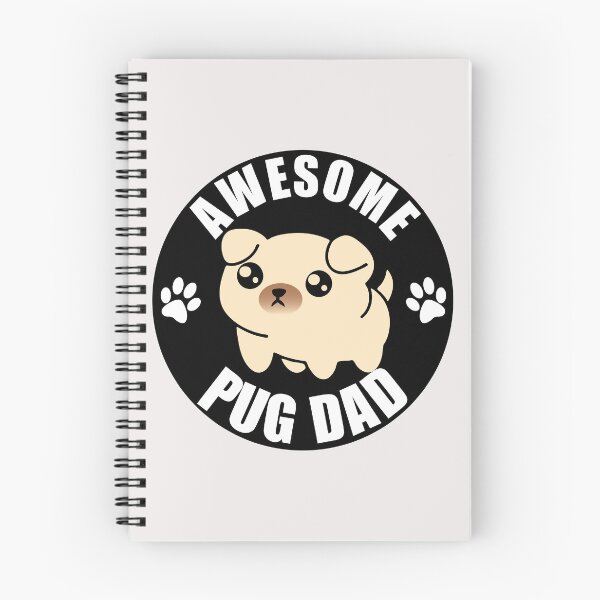 Item preview, Awesome Pug Dad designed and sold by Pugstuff.