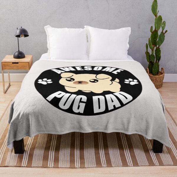 Item preview, Awesome Pug Dad designed and sold by Pugstuff.