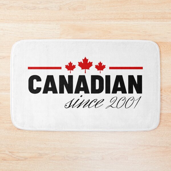 Item preview, Canada Day Celebrating That I'm A Canadian Since 2001 With A Red Maple Leaf  designed and sold by Sonatablue.