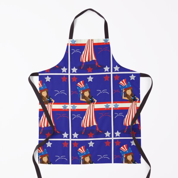 The 4th's Jubilee Bird  Apron