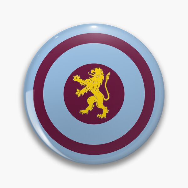 Aperçu de l'œuvre Villains Claret et Blue Retro mod cocarde créée et vendue par ModSupporters.