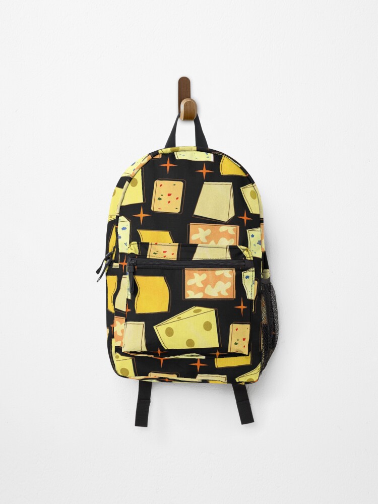 Thumbnail 1 of 3, Backpack, Cheese Pattern designed and sold by FAD-Artwork.