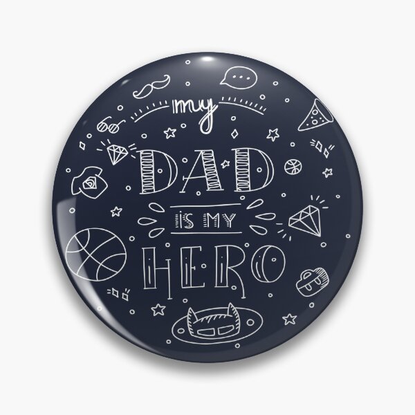 Item preview, My DAD Is My HERO Fathers Day designed and sold by Lounaadam.