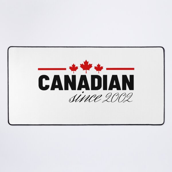 Item preview, Canada Day Celebrating That I'm A Canadian Since 2002 With A Red Maple Leaf  designed and sold by Sonatablue.
