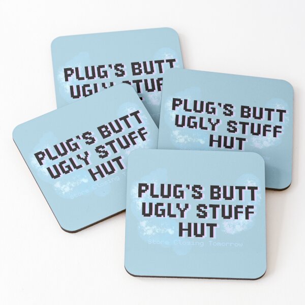 Item preview, Plugs Butt Ugly Stuff Hut designed and sold by EndearDesigns.