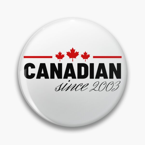 Item preview, Canada Day Celebrating That I'm A Canadian Since 2003 With A Red Maple Leaf  designed and sold by Sonatablue.