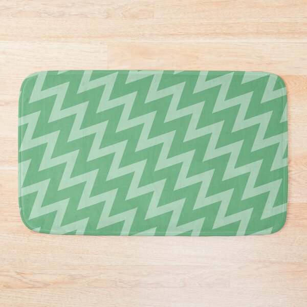 Item preview, Slanted Minty Fresh Chevron designed and sold by STUDIO MORE Los Angeles.
