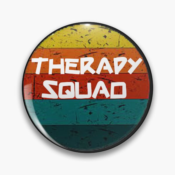 Item preview, Vintage Retro Therapy Squad Funny Gifts designed and sold by rachidhaz.