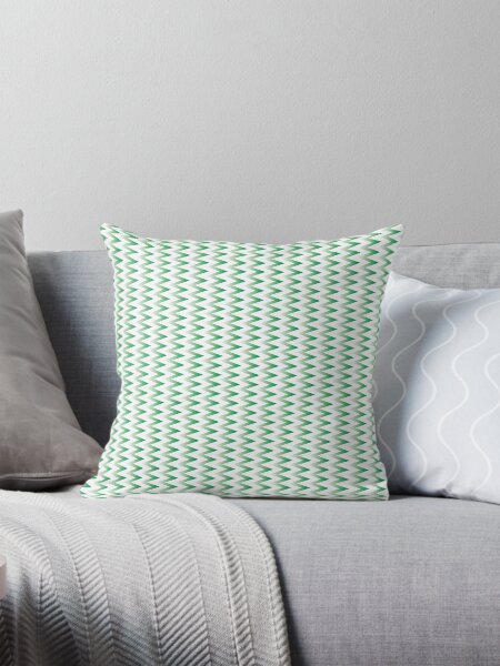 Item preview, green zigzag designed and sold by demirkanad.