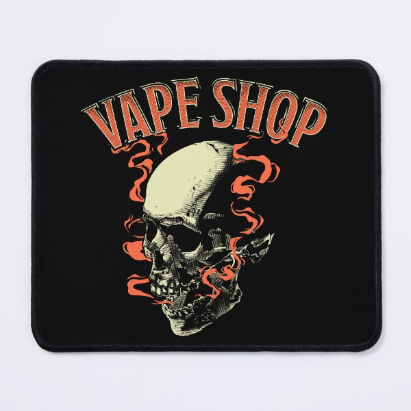Item preview, Vape shop skull, Vaper illustration, vape shop, vape skull, vector,  illustration designed and sold by DALIO666.