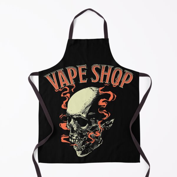 Item preview, Vape shop skull, Vaper illustration, vape shop, vape skull, vector, illustration designed and sold by DALIO666.