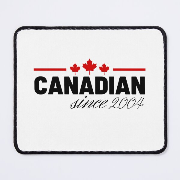 Item preview, Canada Day Celebrating That I'm A Canadian Since 2004 With A Red Maple Leaf designed and sold by Sonatablue.